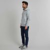 Wholesale FAGUO Medium Grey Melanged Hoodie