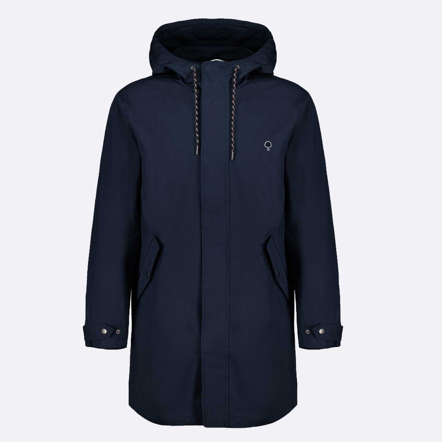 New FAGUO Navy Raincoat