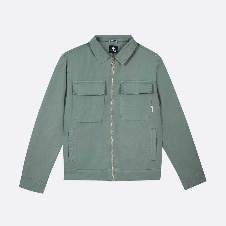 Clearance FAGUO Light Green Jacket