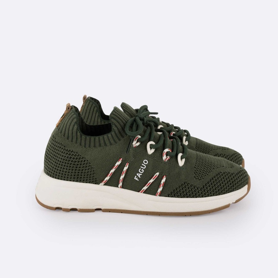 Clearance FAGUO Khaki Runnings Vegan