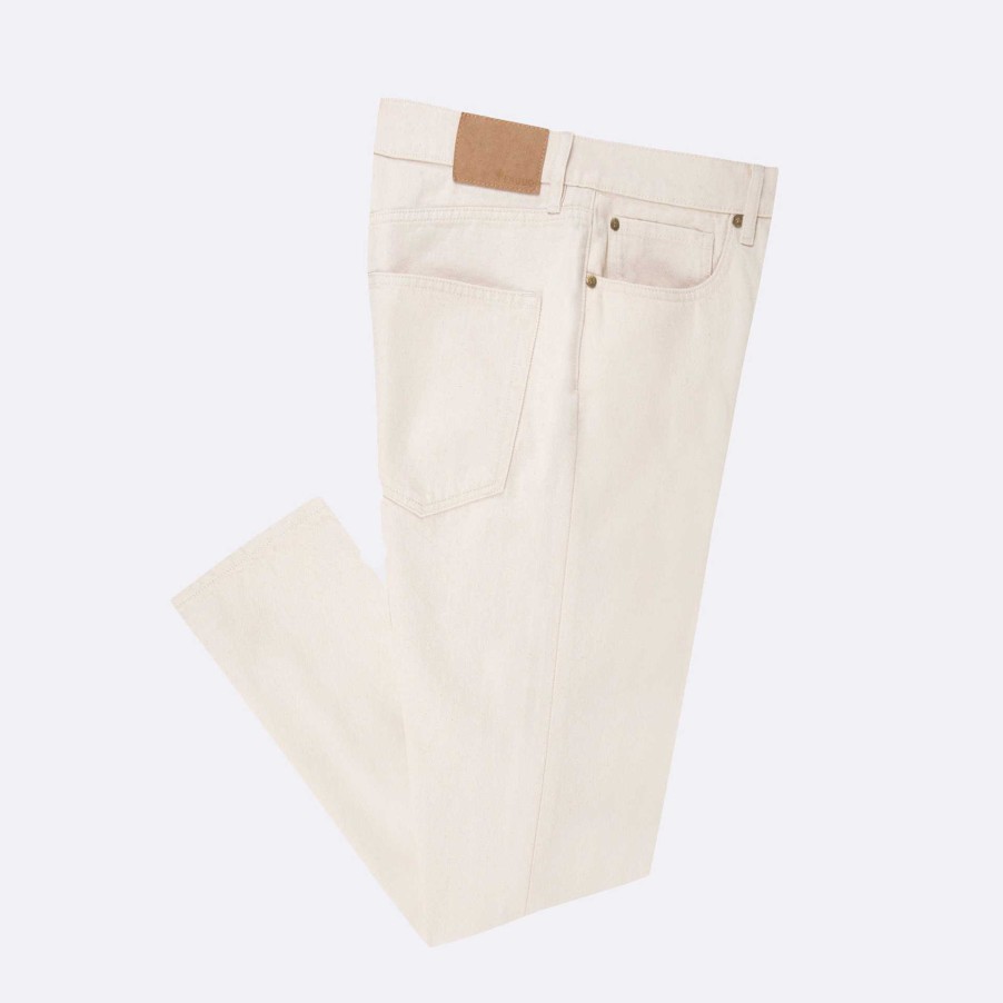 Clearance FAGUO Ecru Jean Tapered Cut