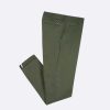 Clearance FAGUO Kaki Chinos Fitted Cut