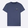 Wholesale FAGUO Blue T-Shirt Embroidered Bike