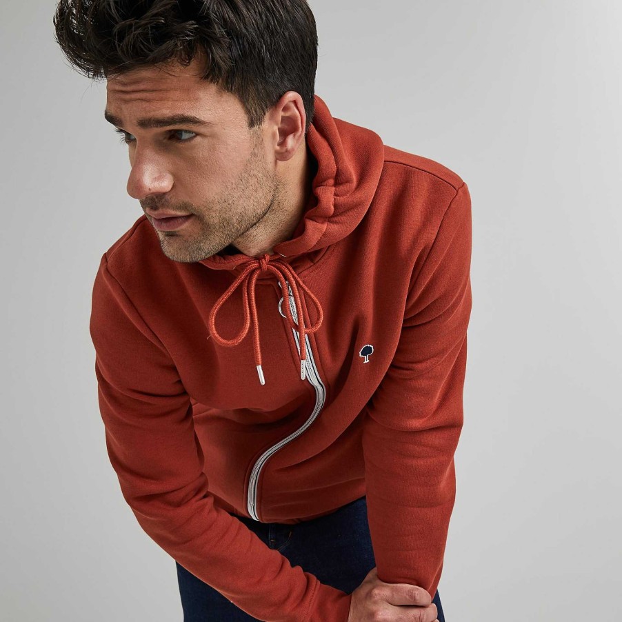 Wholesale FAGUO Old Red Hoodie