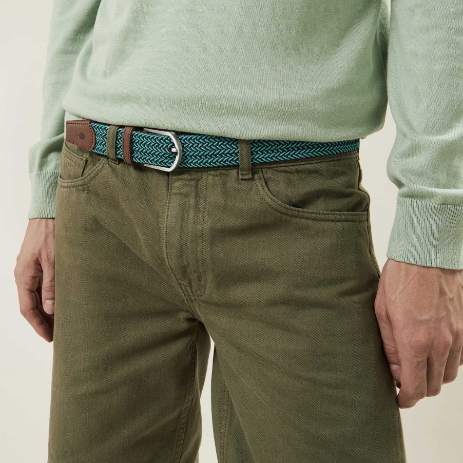 Best FAGUO Navy & Green Belt