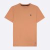 Hot FAGUO Orange T-Shirt Tree Embroidery