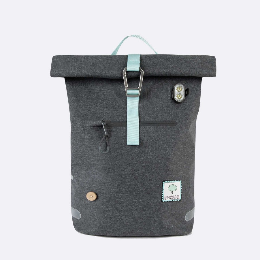 Hot FAGUO Dark Grey Vegan Backpack