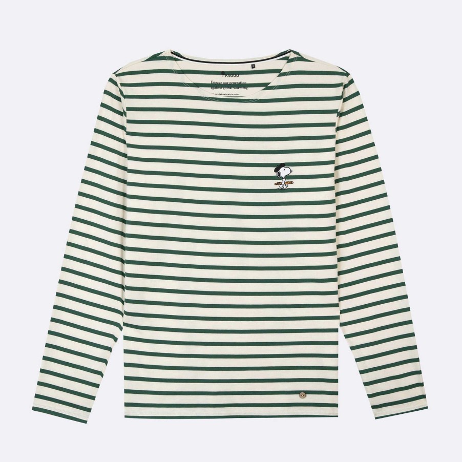 New FAGUO Dark Green & Ecru Sailor