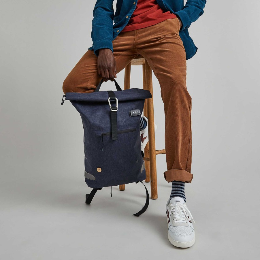 Hot FAGUO Navy Backpack