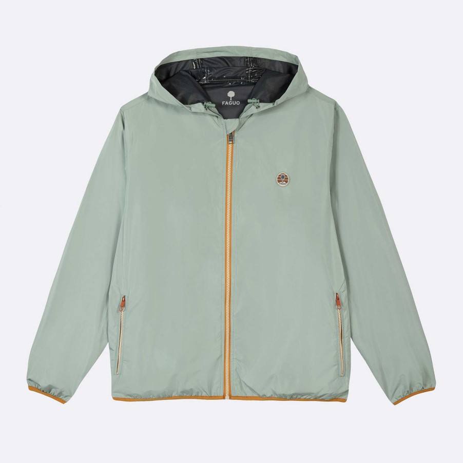 Clearance FAGUO Light Green Parka