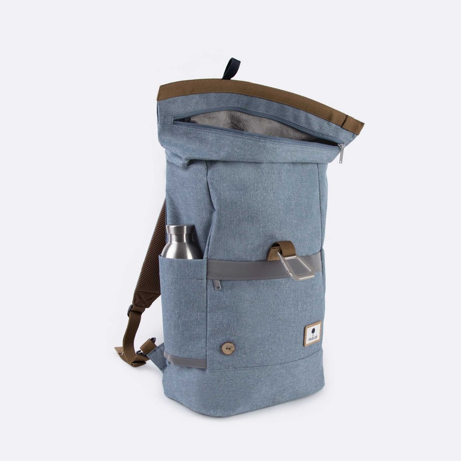 Clearance FAGUO Blue Backpack Vegan