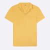 Hot FAGUO Dark Yellow Polo Tree Embroidery