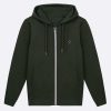 Online FAGUO Dark Green Hoodie