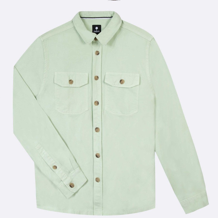 New FAGUO Green Classic Shirt