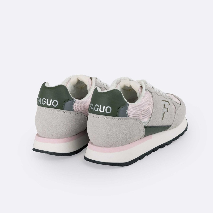 Hot FAGUO Pink & Grey Runnings Vegan