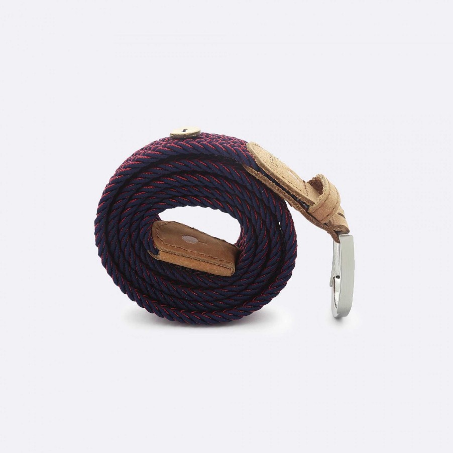 Best FAGUO Carmine & Navy Belt